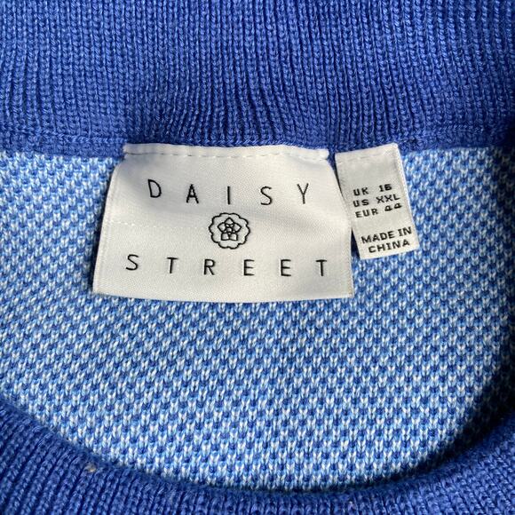 Daisy Street Blue Mountain Sunset Sweater - Women's Size XXL - Picture 3 of 5
